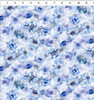 In The Beginning - Sanctuary by Jason Yenter 13SA-1 Wild Rose Periwinkle | SOLD BY THE HALF-YARD