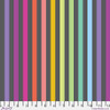 True Colors Graywork by Tula Pink PWTP231 Carbon Disco Stripe | Priced SOLD BY THE HALF-YARD