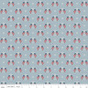 Riley Blake - Independence C17333-Blue Old Glory Blue Flags Crossed | SOLD BY THE HALF-YARD