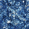 Cat Artistry by Peggy Collins for Benartex 16736-55 Glassine Blue Stained Glass | SOLD BY THE HALF-YARD