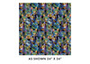 Cat Artistry by Peggy Collins for Benartex 16734-99 Cat Artistry Portraits Multi | SOLD BY THE HALF-YARD