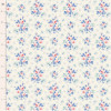 Tilda Something Blue 100669 First Kiss Cream Pink Blue Floral | SOLD BY THE HALF-YARD