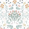 Garden Walk by Mia Presley Designs 09625-03 Whimsical Wildflowers Pink | SOLD BY THE HALF-YARD
