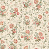 Northcott Manoir Antiques Road Show 28965-11 Lg Floral Trail Cream Multi | SOLD BY THE HALF-YARD