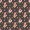 Ghouls Night Out by Dear Stella DPJ3392 Iron Patchy Patchwork Ghost | SOLD BY THE HALF-YARD