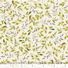 Serendipity by Leah Bisch for QT 32137-H Leaf Sprigs Pale Green | SOLD BY THE HALF-YARD