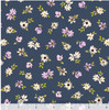 Serendipity by Leah Bisch for QT 32136-N Floral Toss Navy | SOLD BY THE HALF-YARD