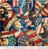 QT Fabrics American Country 31992-N American Country Vignettes Navy | SOLD BY THE HALF-YARD