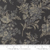 Breathtaking Blues by 3 Sisters for Moda - 44400 15L LINEN Bouquets Floral Midnight | SOLD BY THE HALF-YARD