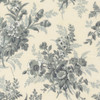 Breathtaking Blues by 3 Sisters for Moda - 44400 11 Bouquets Floral Porcelain | SOLD BY THE HALF-YARD