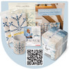 Edyta Sitar BLOCK OF THE MONTH KIT: WINTER MAGIC by Laundry Basket Quilts