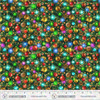 Winter Wonder by Windham 55167D-4 Lights and Decor Pine Christmas Tree with Ornaments Lights | SOLD BY THE HALF-YARD