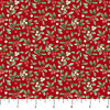 Northcott Home For Christmas by Deborah Edwards DP28931-24 Mistletoe Red Multi | SOLD BY THE HALF-YARD
