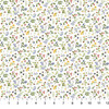 Northcott Country Mouse DP29010-10 Sm Floral Toss White Multi | SOLD BY THE HALF-YARD