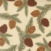Northwoods Lodge by Deb Strain for Moda 59190 11 Allover Landscape Wildlife Bear Deer Natural | SOLD BY THE HALF-YARD