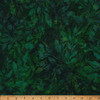 Hoffman Bali Batik X2646-31 Emerald Leafy | SOLD BY THE HALF-YARD