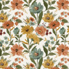 Riley Blake Worth Repeating C18260 Cloud Main Large Floral | SOLD BY THE HALF-YARD