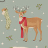 Pre-Order Tilda Merry Little Christmas Winterfriends Duckegg 100630 | SOLD BY THE HALF-YARD