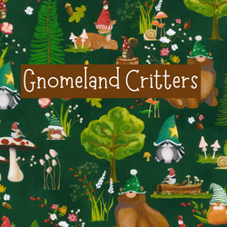 Gnomeland Critters from Robert Kaufman Gnomeland Critters from Robert Kaufman
