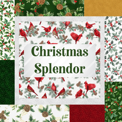 Christmas Splendor - Holiday Fabrics from Hoffman Christmas Splendor - Holiday Fabrics from Hoffman