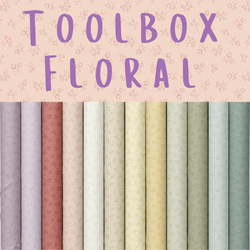 Toolbox Floral Tonals by Dolores Smith for Marcus Toolbox Floral Tonals by Dolores Smith for Marcus