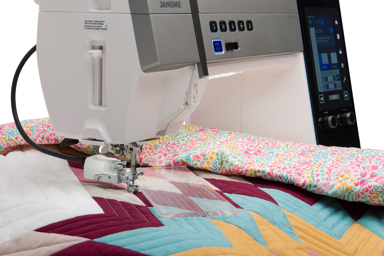 Janome Horizon Memory Craft 9480 QC Professional Sewing Quilting Machine -  Optional Stitch Regulation - Seams Sew Perfect