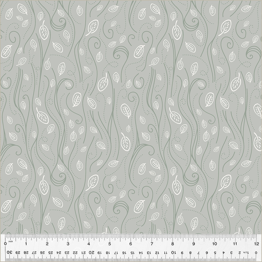 Forest Tales by Windham Fabrics 54443-5 Gust Leaves Sage Green | SOLD ...