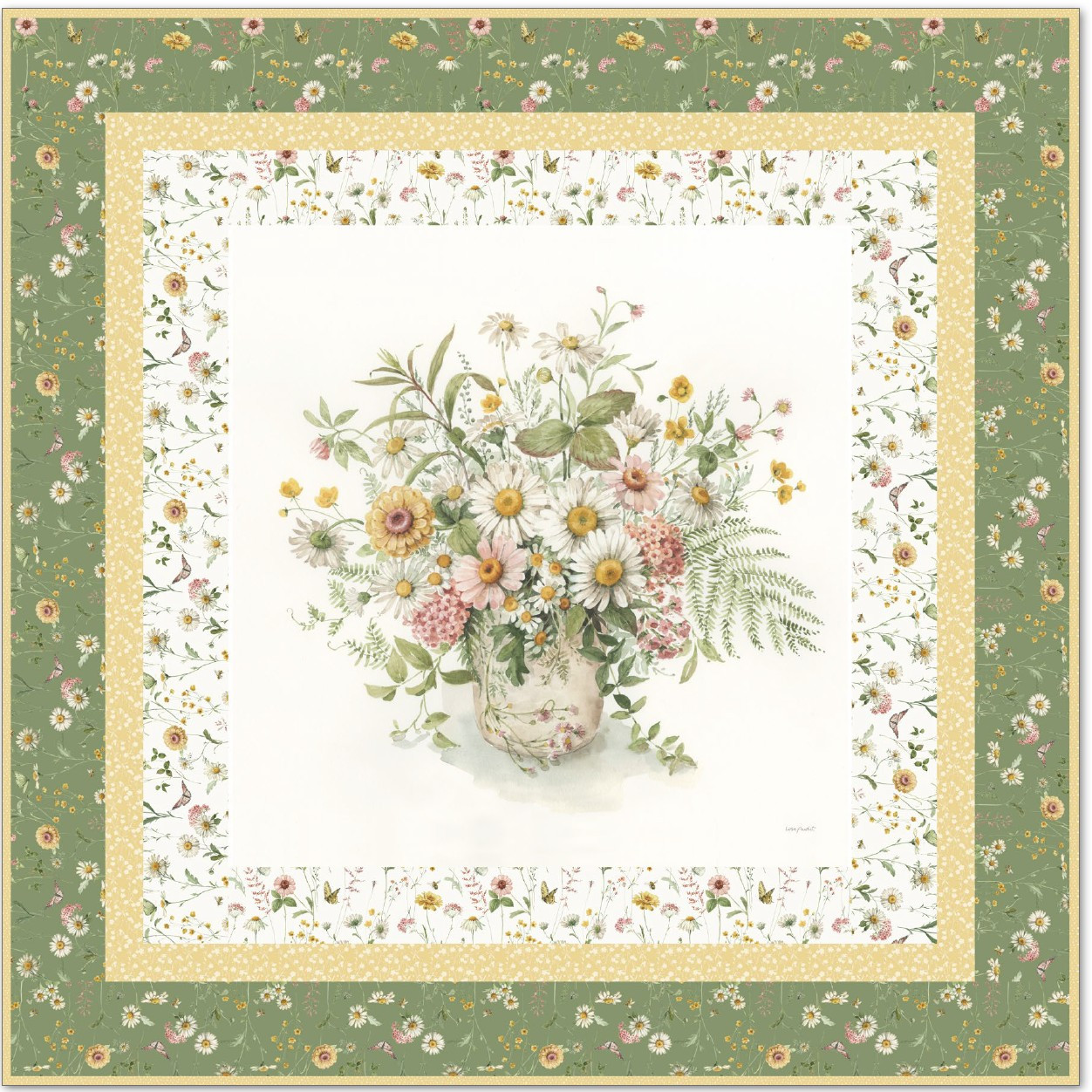 Riley Blake Love Me More by Lisa Audit FREE PATTERN DOWNLOAD Floral ...