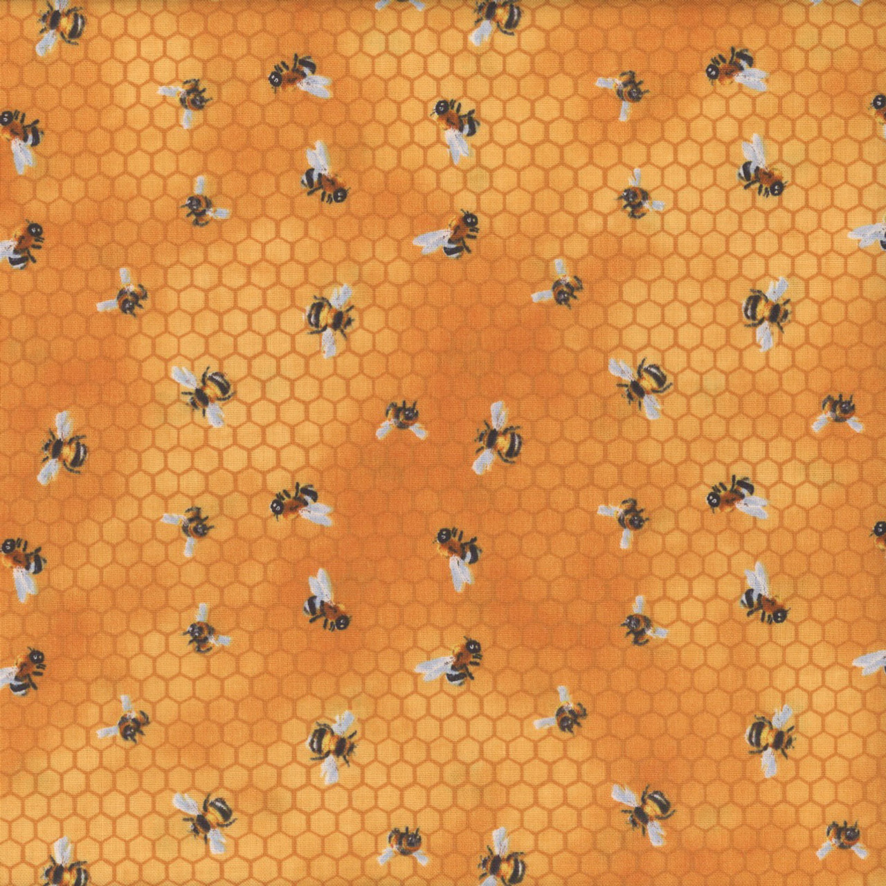 蜂蜜　linenになります Wilmington Sunkissed by Nancy Mink 33918 559 Yellow Bees Honeycomb