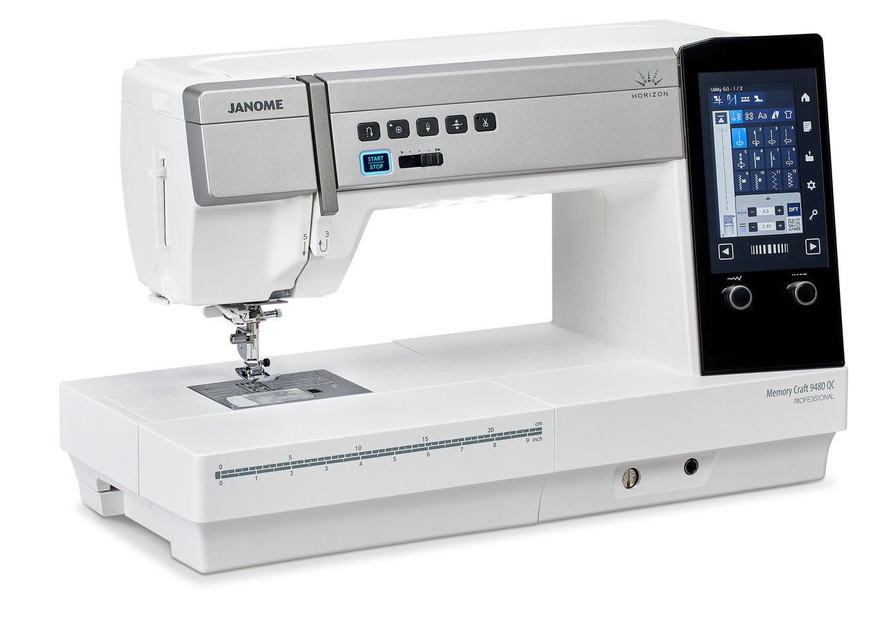 Pre-Owned Janome Horizon Memory Craft 9480 QC Professional Sewing Pre-Owned Janome Horizon Memory Craft 9480 QC Professional Sewing