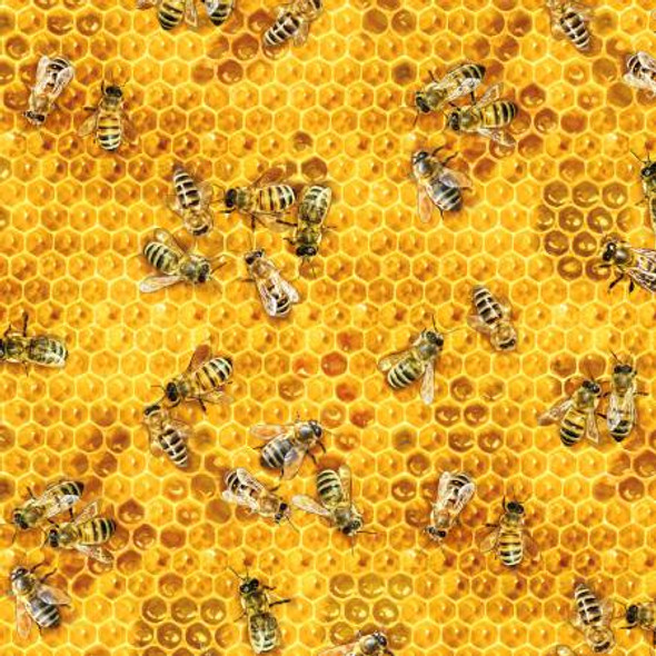 BEE, HONEYCOMB, BEE FABRIC, HONEY FABRIC