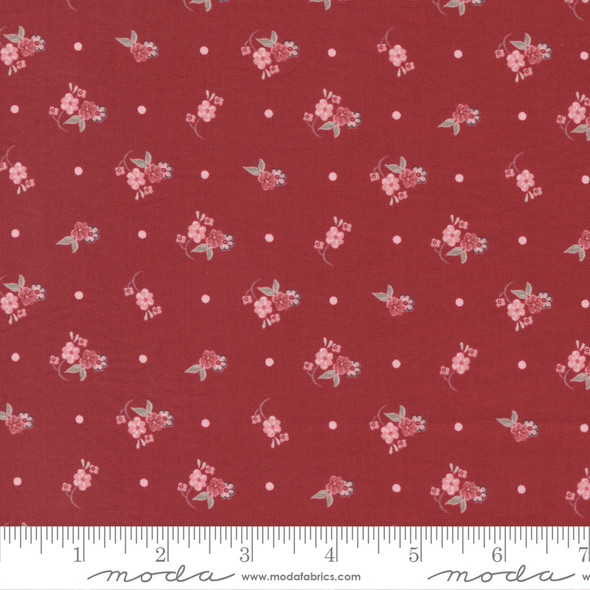 Moda The Flower Farm - 3012 14 Begonia Meadowstreet Sm Floral | Per Half Yard