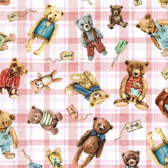 Melody Memory Bear Designer Pattern: Robert Kaufman Fabric Company