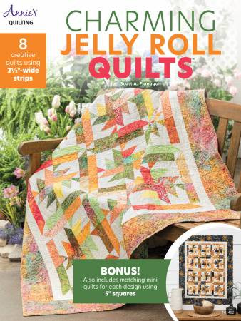 CHARMING JELLY ROLL QUILTS - 8 Creative Designs
