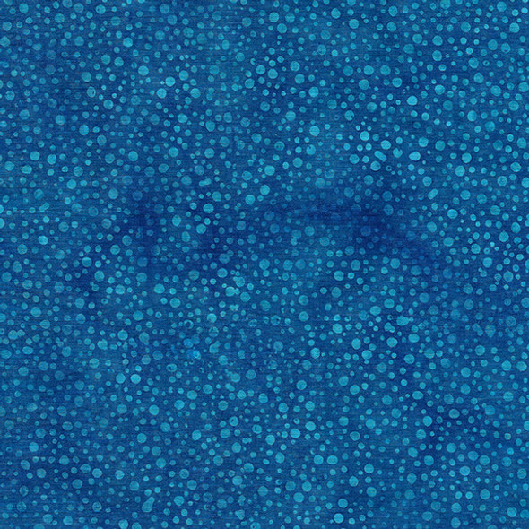 Island Batik 112250570 Dots Blue Cornflower | Per Half Yard