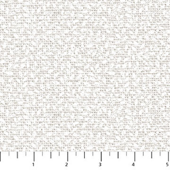 Northcott Lilac Garden 25403-91 Pale Gray Leafy Blender | Per Half Yard