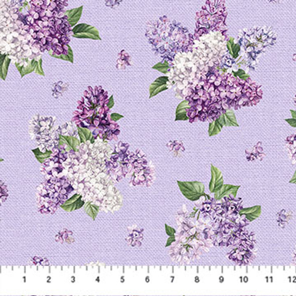 Lilac Garden fabric collection by Deborah Edwards for Northcott