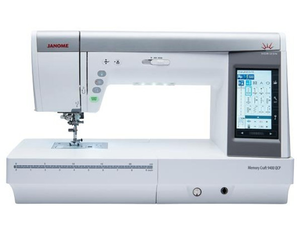 PRE-OWNED Janome Horizon Memory Craft 9400QCP UPGRADED to 9450 FOR RULER WORK