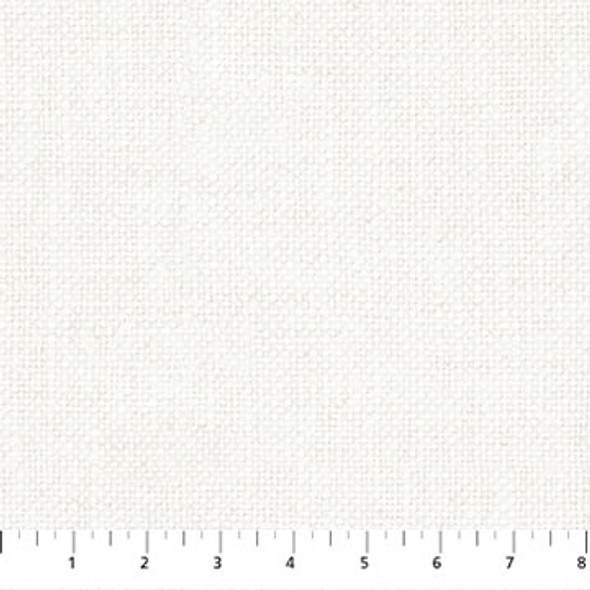 Northcott White Linen Christmas 25433-10 Off White Multi Linen Texture Blender | Per Half Yard