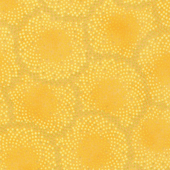 Robert Kaufman Autumn Fields SRKM-21576 138 Honey Metallic| Per Half Yard