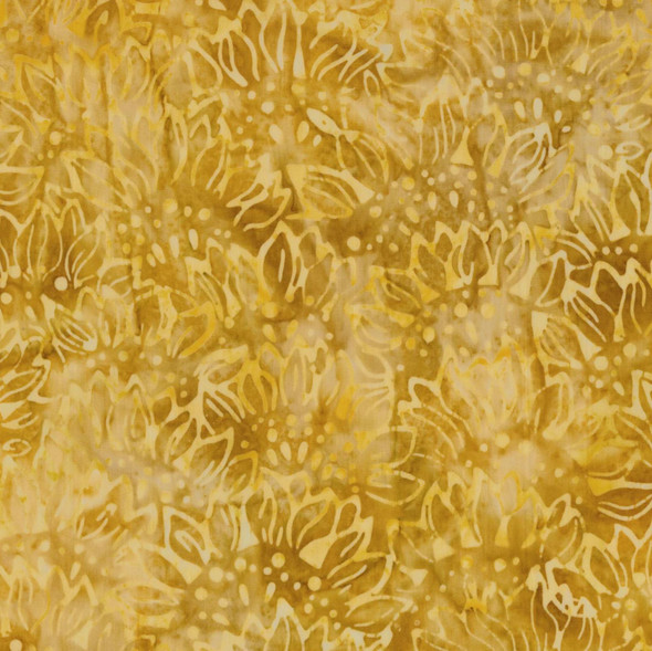 Robert Kaufman Artisan Batiks Sun Forest AMD-21998-125 Sunflower | Sold By Half-Yard