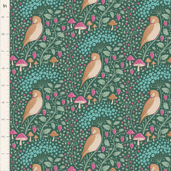 Tilda Hibernation 100538 Sleepybird Lafayette | Priced per Half Yard