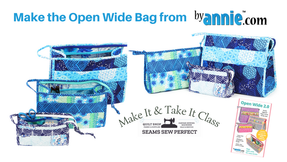 Class: ByAnnie Open Wide Bag | Friday October 13| 10:30 - 3:00
