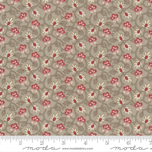 Moda French General Chateau de Chantilly 13945-12 Moliere Sm Floral Vine Blender| Per Half Yard