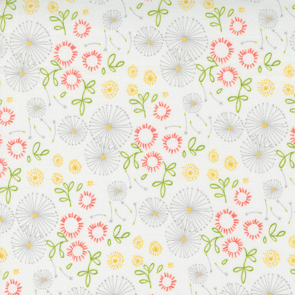 Moda Dandi Duo by Robin Pickens 48752-11 Cream Little Bitties | Per Half Yard