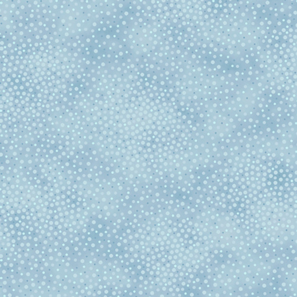 QT Fabrics Spotsy Dot Blender 29912-BU Light Blue | Per Half-Yard