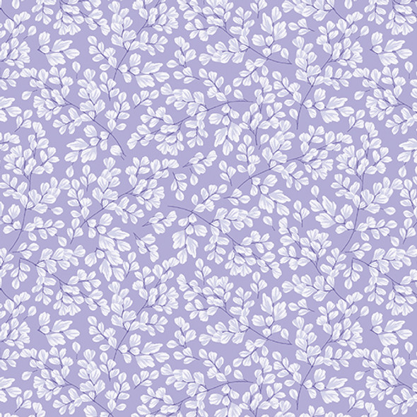 Benartex Whispering Lilies 16230-63 Whisper Petals Purple | Per Half Yard