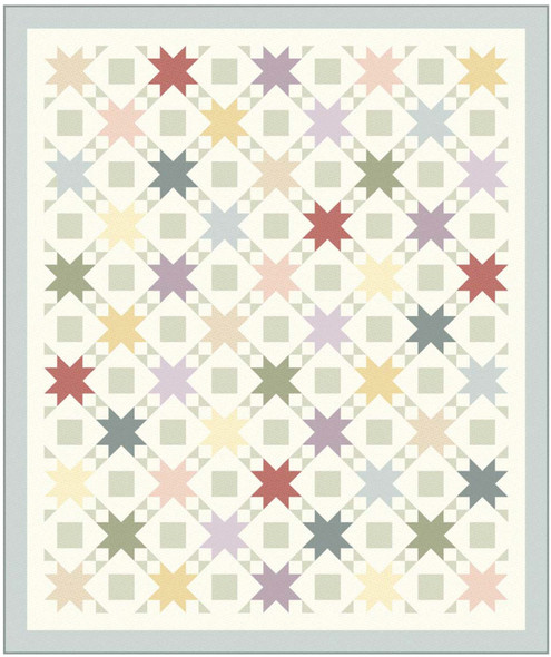 Free Pattern Download | Toolbox Floral Quilt from Marcus Fabrics / Dolores Smith