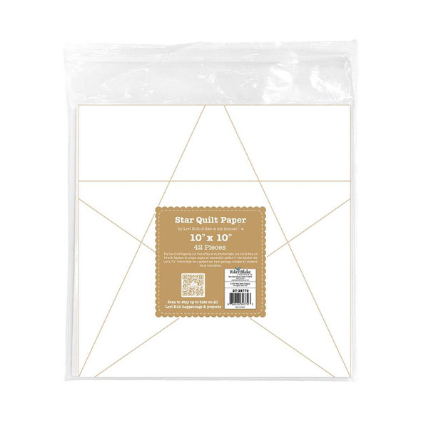 Lori Holt 10" Star Quilt Paper ST-40884 from Riley Blake Lori Holt 10" Star Quilt Paper ST-40884 from Riley Blake