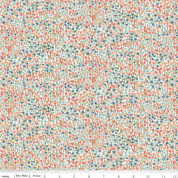 Liberty of London Botanist's Walk 01667409B Joy Meadow B | SOLD BY THE HALF-YARD